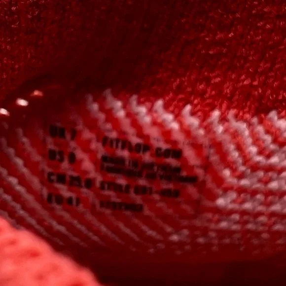 FIT FLOP WOMENS CORAL UBER KNIT SLIP ON HIGHTOP SNEAKERS 9.5 - Picture 8 of 13